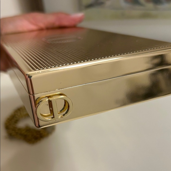 Dior Metallic Gold Clutch - Picture 13 of 15